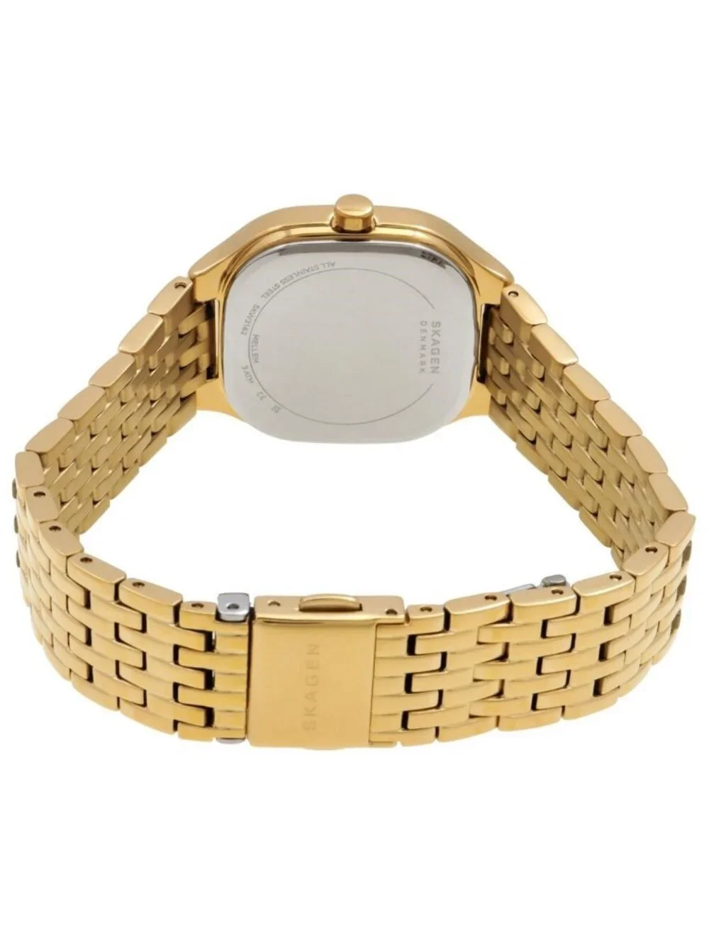 NWT Skagen Mellem Lille Quartz Gold Dial Ladies Watch